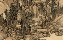 王翚-良常山馆图